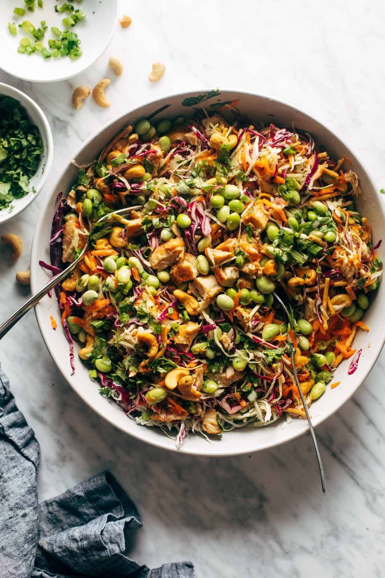 Cashew crunch salad.