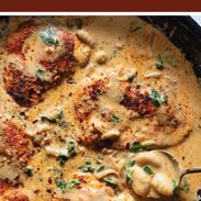Creamy chicken gnocchi pin.