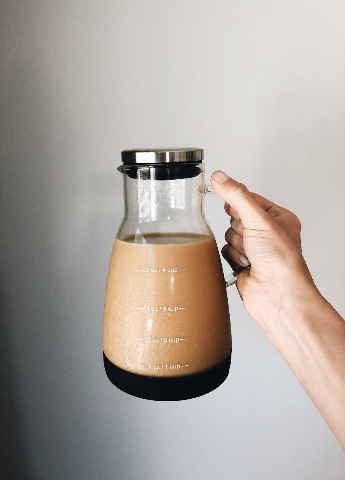 Cold brew pitcher.